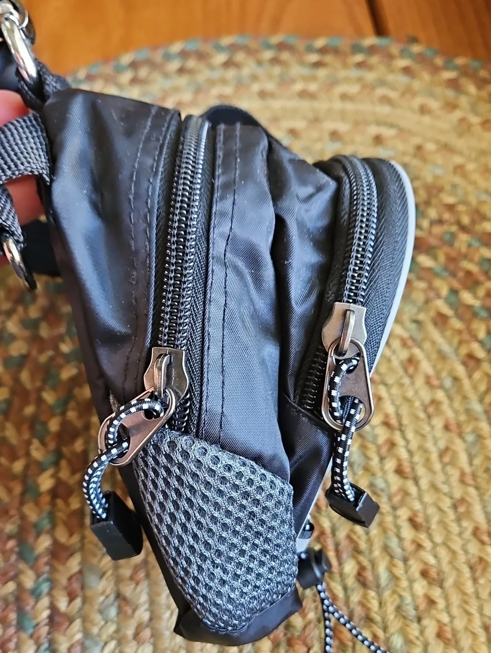 NCAA Ohio State Buckeyes Black Mini Day Crossbody Sling Bag Ditty Bag